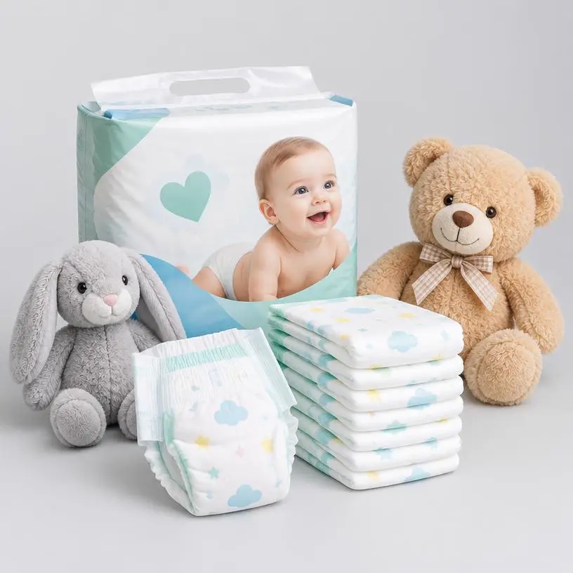 Baby Diapers Medium Pack 48