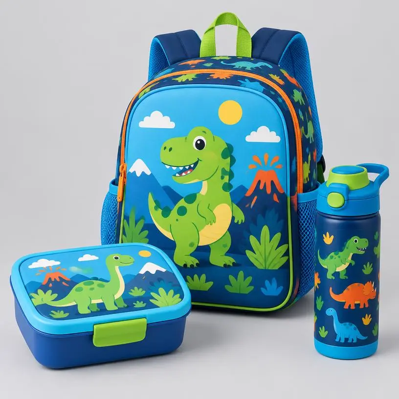 Kids School Bag 3-in-1 Set